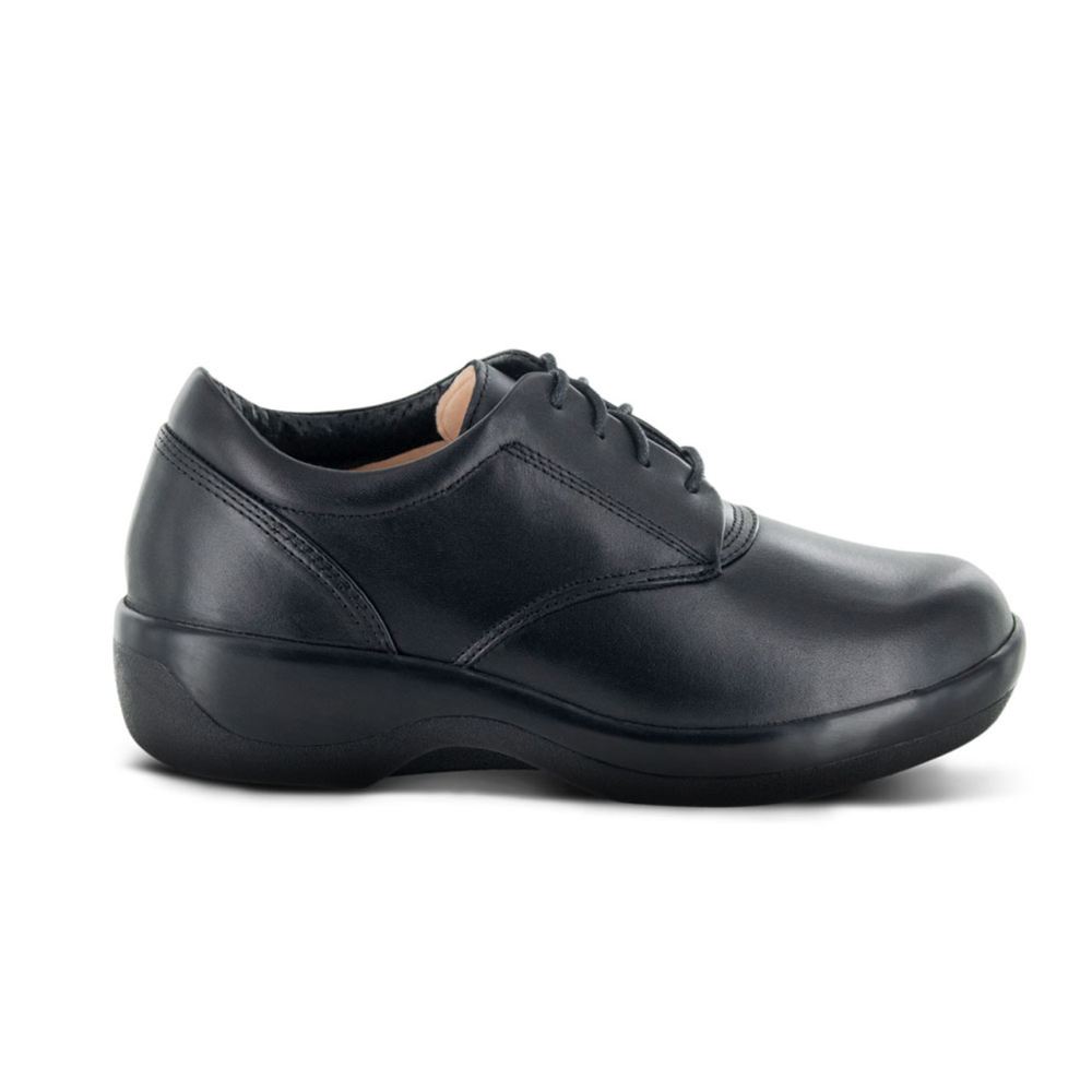 Apex Women's Conform Classic Oxford Dress Shoe - Black